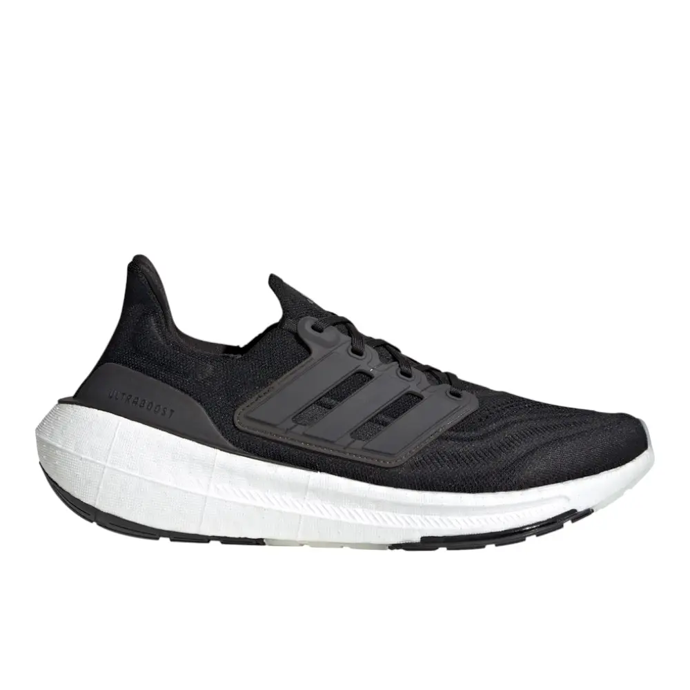 adidas Mens Ultraboost Ultra Boost Light Running Sneakers Shoes - Black