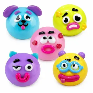 2026 Model Dog Face Swapping Squeezer Squishy Toy - Soft, Malleable, Easy-to-Operate Novelty Slime Fidget Toy for Anxiety Relief, Tactile Stimulation