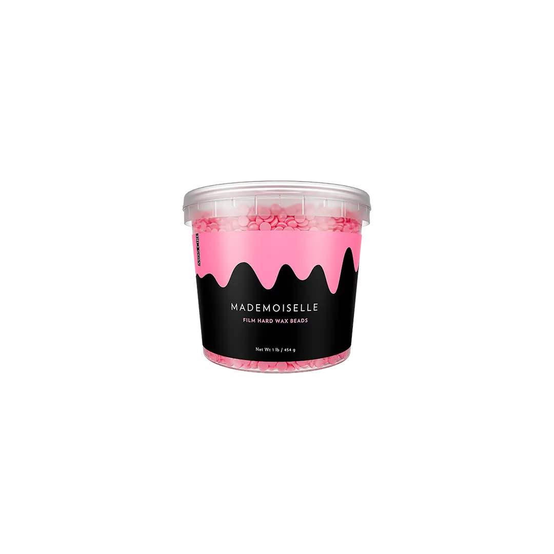 Mademoiselle Pink Polymer-Based Film Hard Wax Beads - 1 Lb