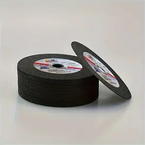 Stainless Steel Cutting Disc Set, Dual Grit Angle Grinding Machine Cutting Disc, Durable Heavy Duty Saw Blades, Grinder Wheels Disc for Resin, Power Tool Accessories