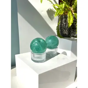 Blue Green Fluorite Sphere