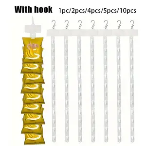 Supermarket Display Plastic Hanging Strips, Durable Shelf Hooks, Essential Merchandise Display Tool (hooks Not Included)