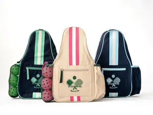 Overserved Pickleball Bag -Sling Strap or backpack, Multiple colors tennis pickleball