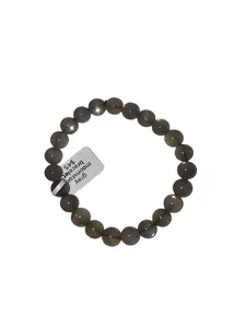 Grey Moonstone Bracelet (Sphere Beads)