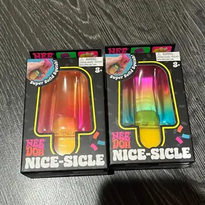 Popsicle Squishy Toy, Sensory Stuff Fidgets Squishies, All Needohs Kids Stuff, Easter Gifts for Kids (Classic & Novelty Slime & Squishy Toy for Hobbies)