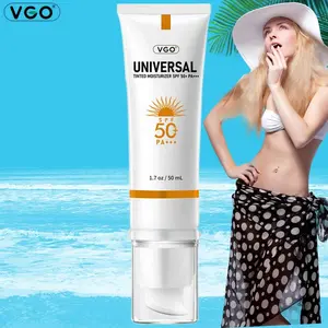 VGO Moisturizing Sun Cream, a refreshing and non - sticky sun protection product for both face and body with SPF50+