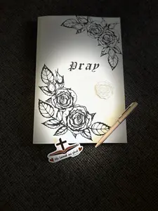 Rose "Pray" Notebook Bundle-Hardcover