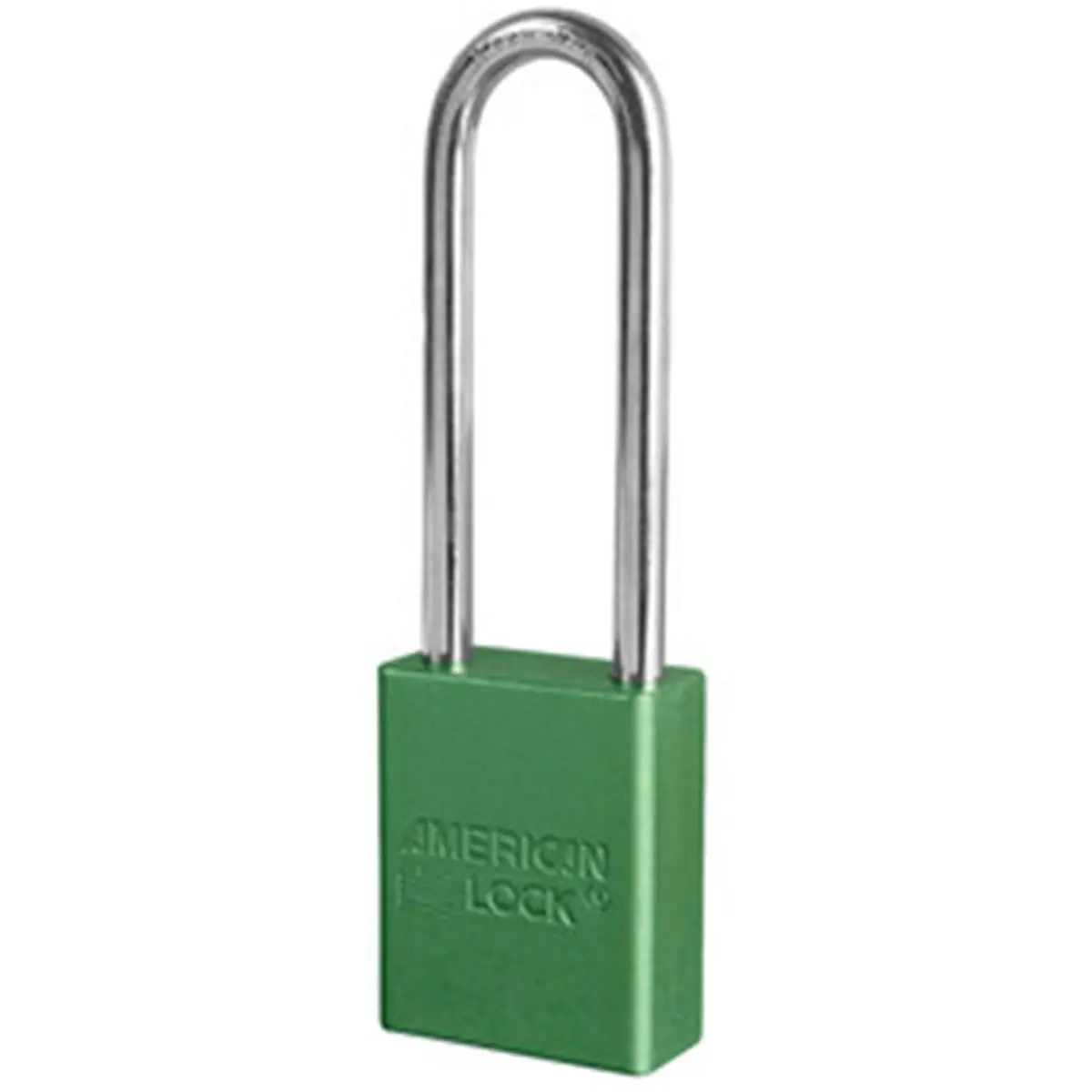American Lock 212 MAIN Aluminum Safety Lock - 3 in. Shackle, Green, Corrosion-Resistant Hardware, Pack of 6, Industrial Automotive & Motorcycle Security Accessory