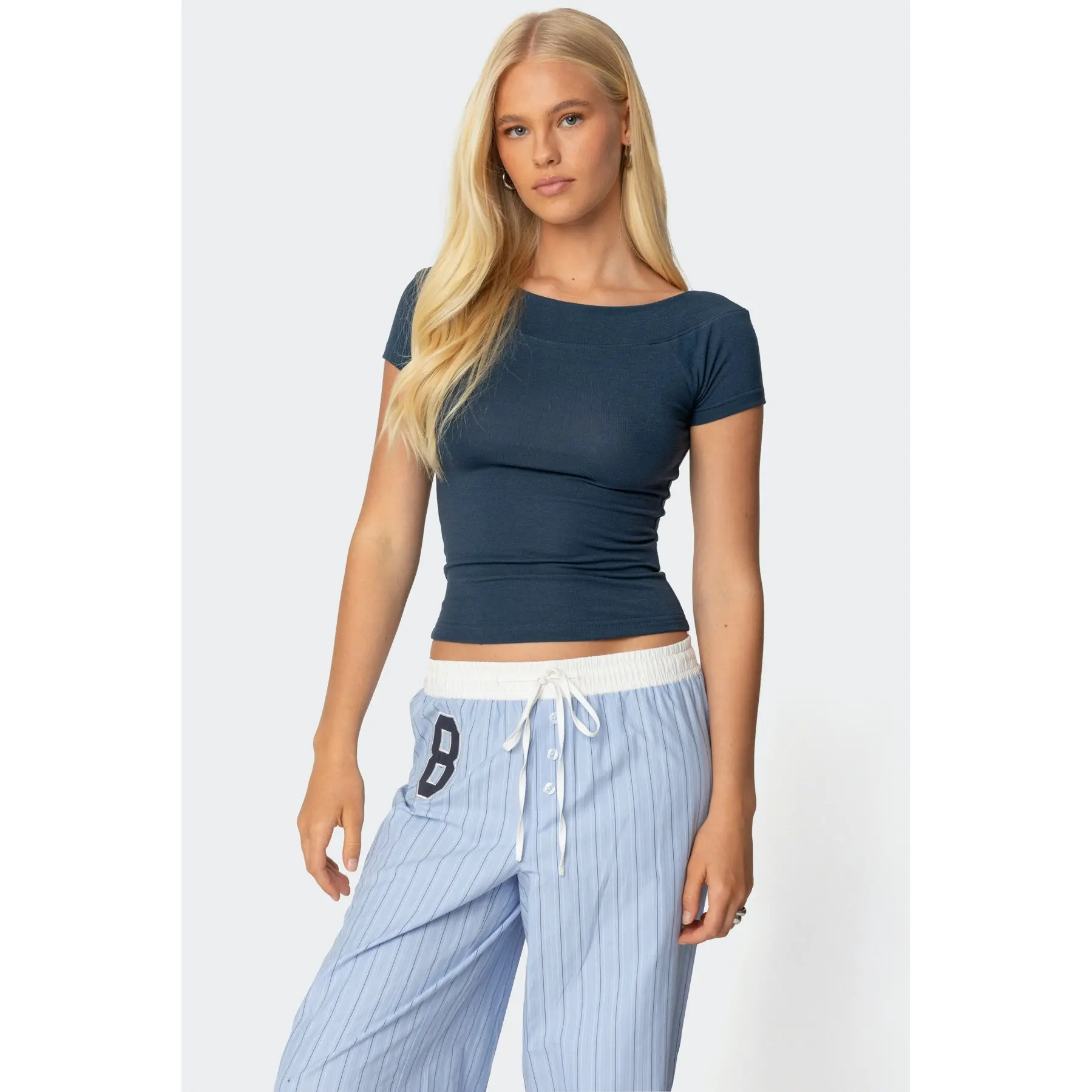 Becca Boat Neck Top