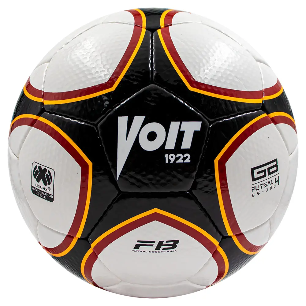 Voit Model A Size 4 White Futsal Soccer Ball - Easy to See on the Field, Standard Size and Shape, Essential Accessory for Indoor and Outdoor Futsal Games, Balls, Easy Visibility On Field, Indoor/Outdoor Futsal Games