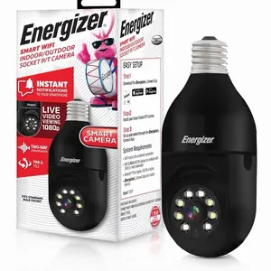 Energizer Connect Smart 1080p HD Outdoor Security Socket Camera with Siren Alarm