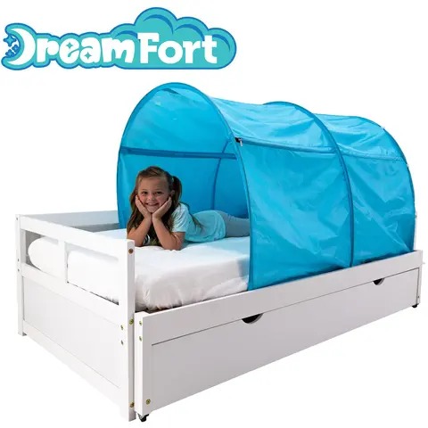 The Original DreamFort - A Bed Canopy With Glow In The Dark Stars!