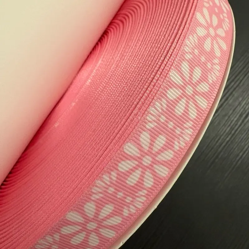 6/8" PINK Talavera Grosgrain Ribbon 100-Yard Roll