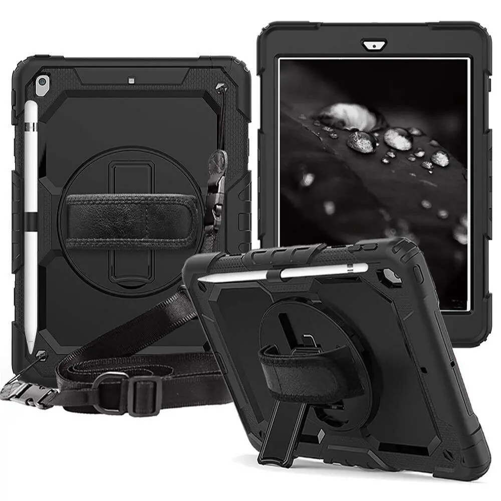Heavy Shockproof Magnetic Rugged Stand Cover for iPad 9th/8th/7th Gen 10.2" Case