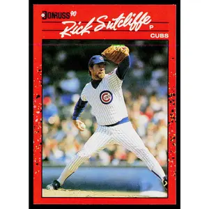Rick Sutcliffe 1990 Donruss #157 Chicago Cubs