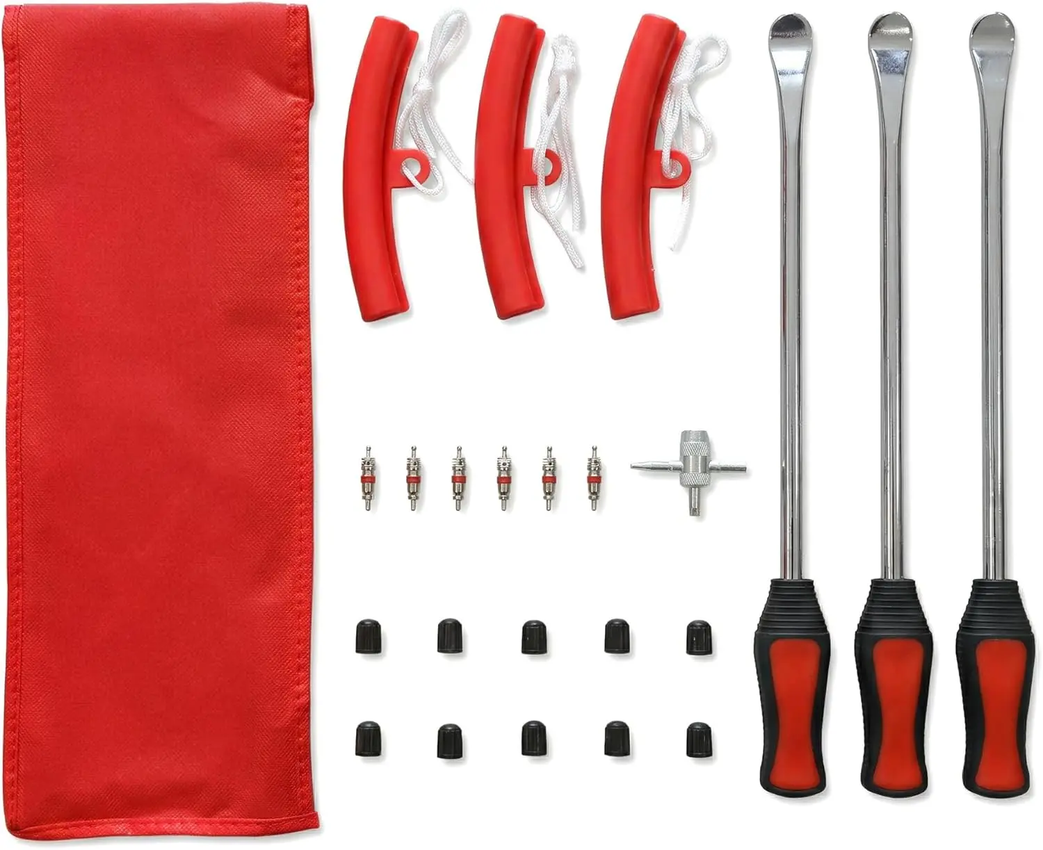 11.5" Tire Spoon Kit, 24pcs Tire Changing Tool for Motorcycle Dirt Bike Lawn Tractor Bicycle, Motorcycle