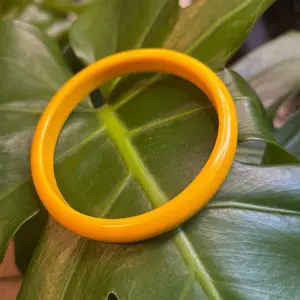 Yellow Bangle Bracelet