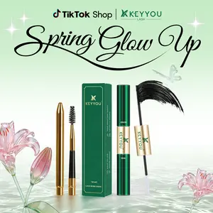KEYYOU Waterproof Lash Bond & Seal 10ml with Mascara Brush- Eyelash Adhesive for Long-Lasting Makeup - Eyelashes TikTok Shop FebruaryFaves