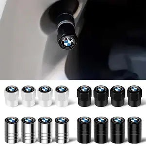 4Pcs Car Wheel Tire Valve Caps Air Stem Tyre Plug Accessories For BMW M E36 E46 E90 E60 F10 F30 E39 F20 E87 E92 G30 X5 E70 E91