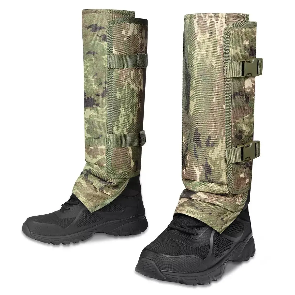 Unisex Adjustable Outdoor Snake-Resistant Leg Protective Gear for Outdoor Enthusiasts, Hunting, Hiking Gaiters with Abrasion-Resistant Durable Fabric,
