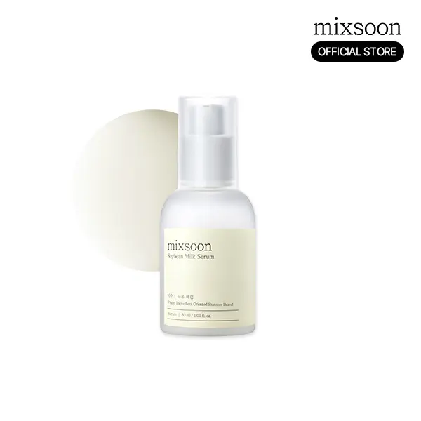 [mixsoon Official Shop] Soybean Milk Serum 1.01 fl.oz / 30ml — Korean Essence for Glass Skin