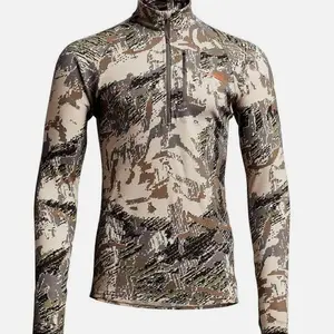Men’s Camouflage Quarter Zip | Trailhead Fleece Pullover No Pocket