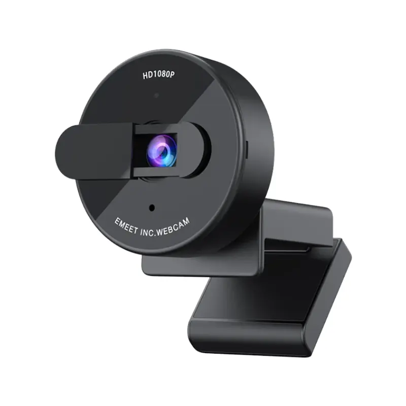EMEET C950 1080P USB Cam Webcam with Microphone, Privacy Cover, Auto Light Correction, Superb 70° FOV - PC Accessories, Home Office Live Broadcast Tools and Gadgets - Men's Personal Tech Gifts (Not for PS5/Xbox)