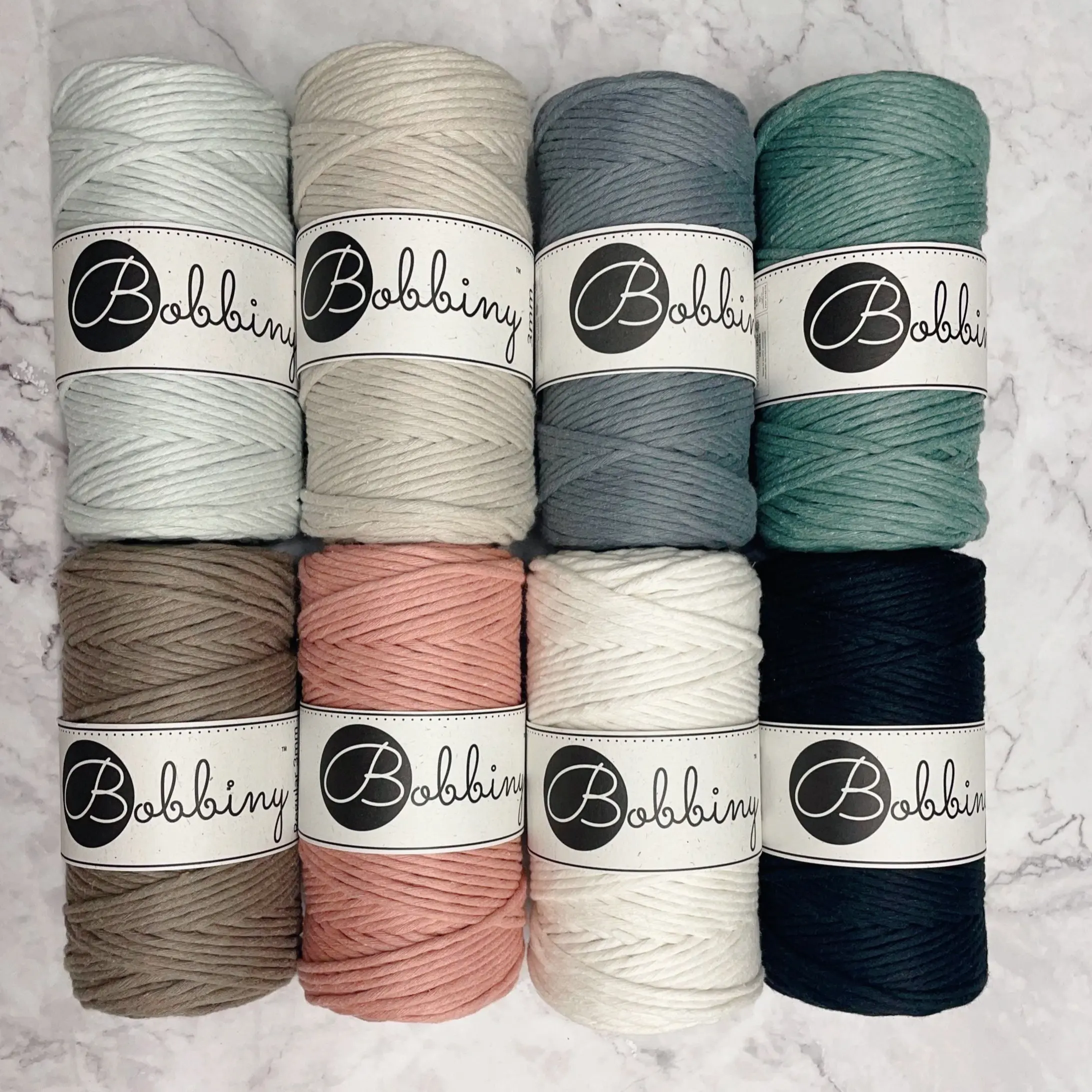 Bobbiny 3mm Single Twist Bobbiny 3mm Single Twist
