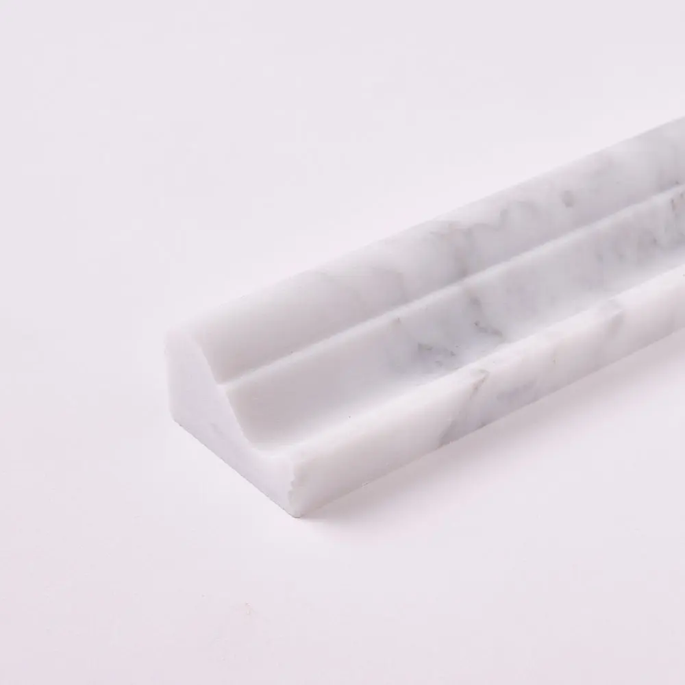 Carrara White 2x12 Crown Molding Marble Polished/Honed