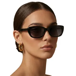 DAX EYEWEAR Jade Sunglasses for Women - Trendy Cat-Eye Design with Polarized TAC Lenses & UV400 Protection - Lightweight & Hair-Friendly Frame for All-Day Comfort