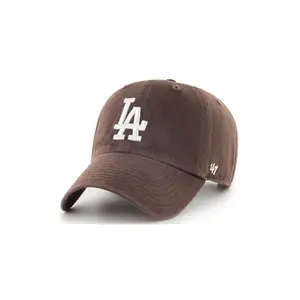 Dodgers Brown Clean Up Hat
