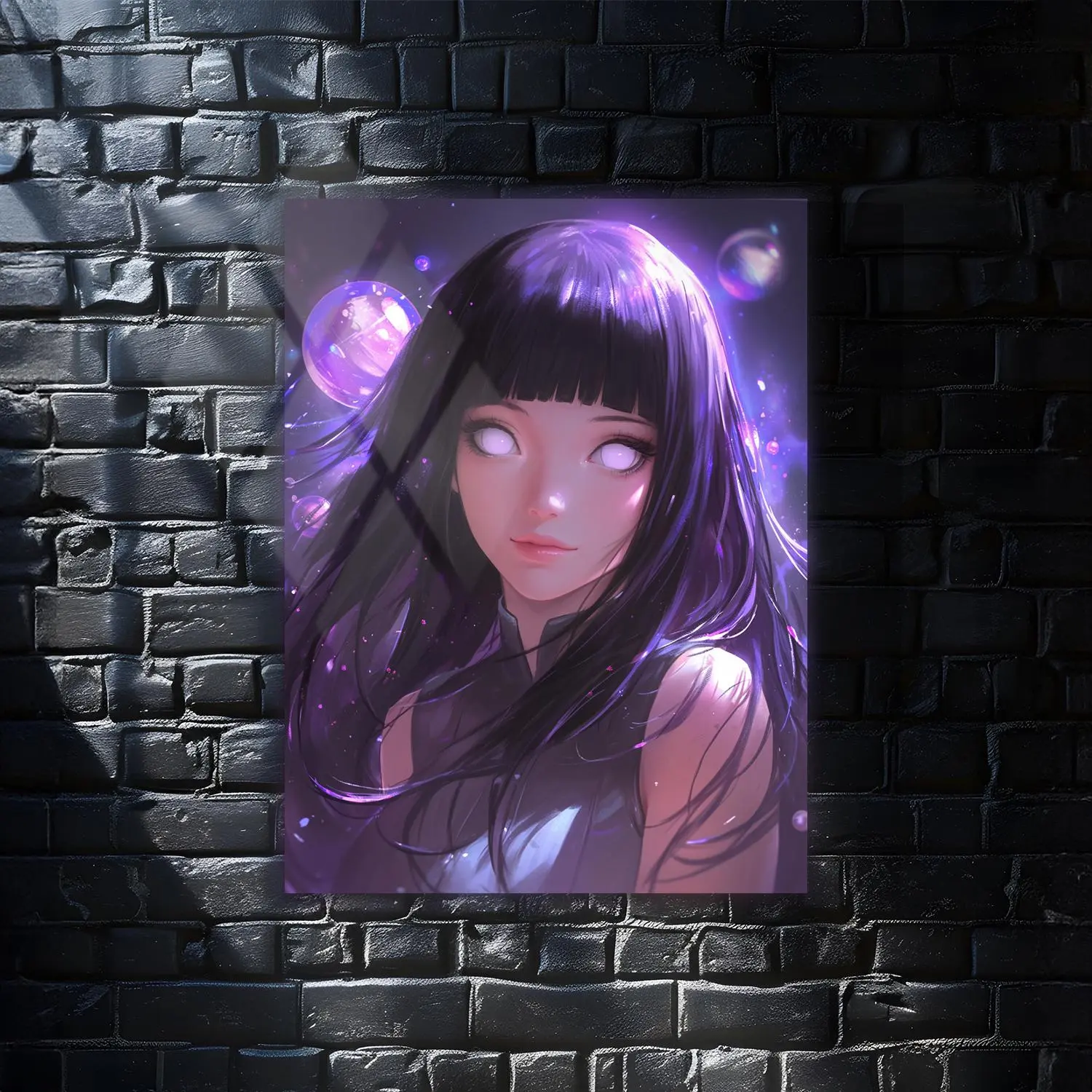 Hinata Naruto Anime Wall Art Poster, Modern Wall Art, Anime Gifts, Wall Decor