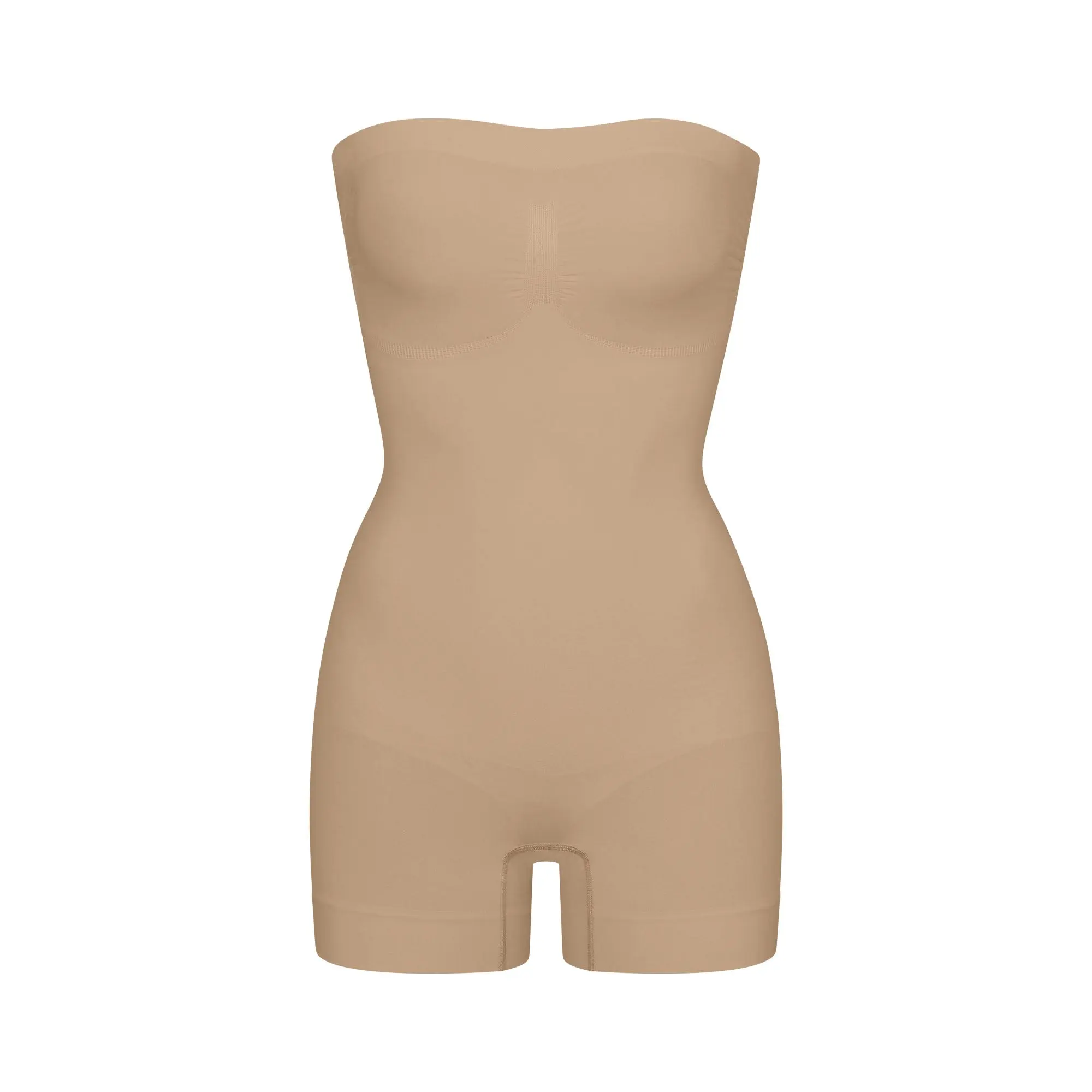 SKIMS SEAMLESS SCULPT STRAPLESS SHORTIE BODYSUIT