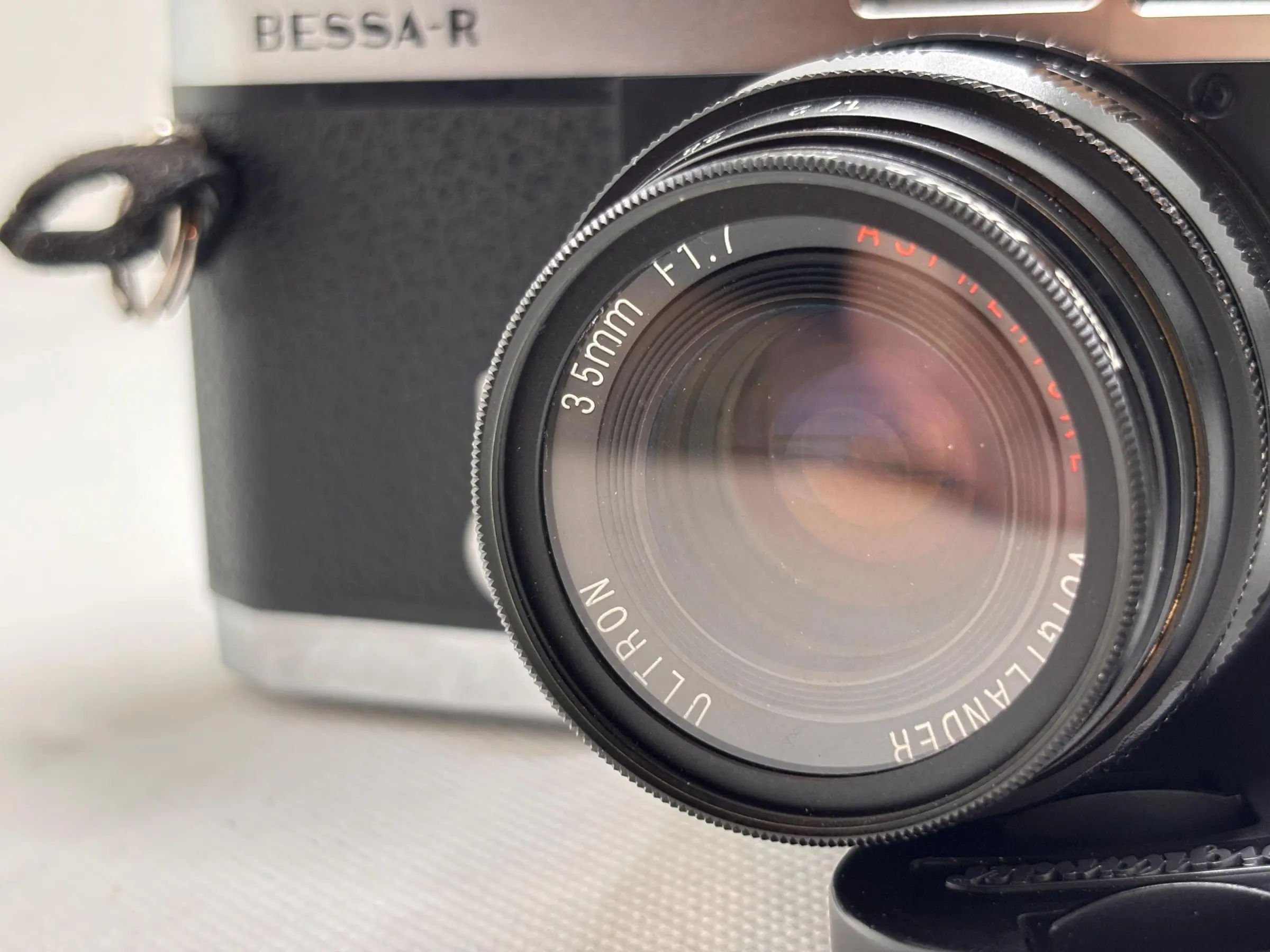 BESSA-R シルバー レンズ ULTRON 35mm F1.7 MINT Voigtlander Bessa R Rangefinder Camera plus Ultron 35mm f1.7