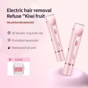 Women's Electric Hair Removal Razor, Waterproof Body Shaver for Bikini Area & Underarms, Gentle Precision Trimmer for Smooth Skin Care