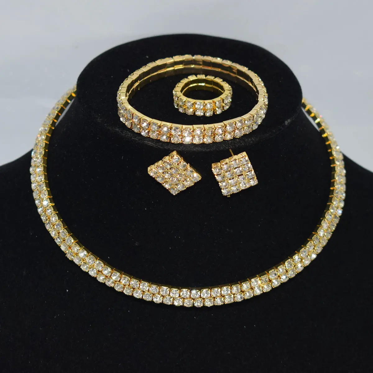 XL 2018 2 Row (4 piece set) Gold