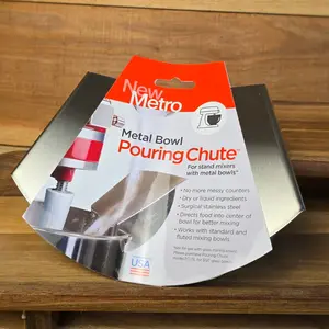 Pouring Chute for KitchenAid Mixer by New Metro