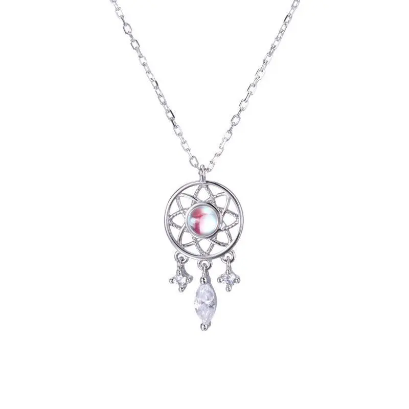 Fairy Dreamcatcher Necklace – Fantasy Aesthetic Jewelry