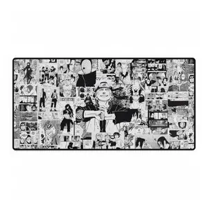 Vintage Shonen Anime Ninja Manga Panel Desk Mats mouse pad