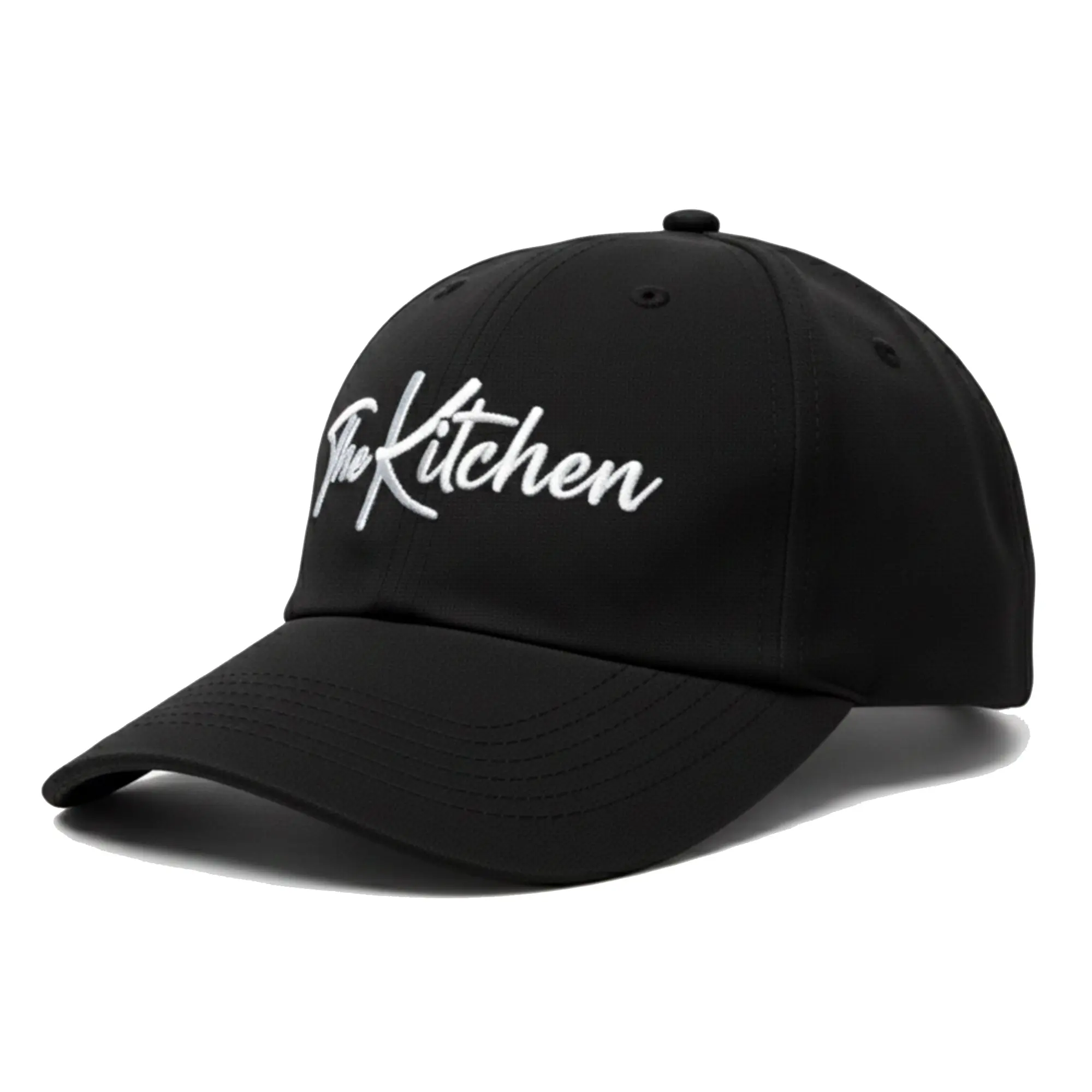 Black Unstructured Hat