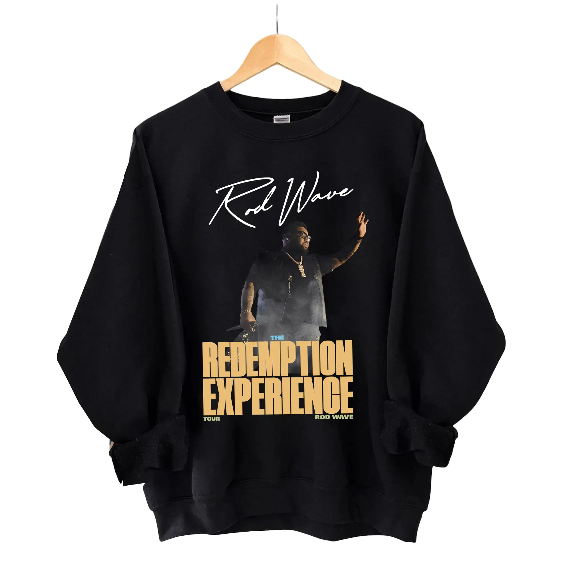 Retro Rod Wave The Redemption Experience 2025 Shirt, Sweatshirt, Hoodie, Rod Wave Tour 2025 Tee, Unisex Gift Menswear, Gift For Her, Women swears Top