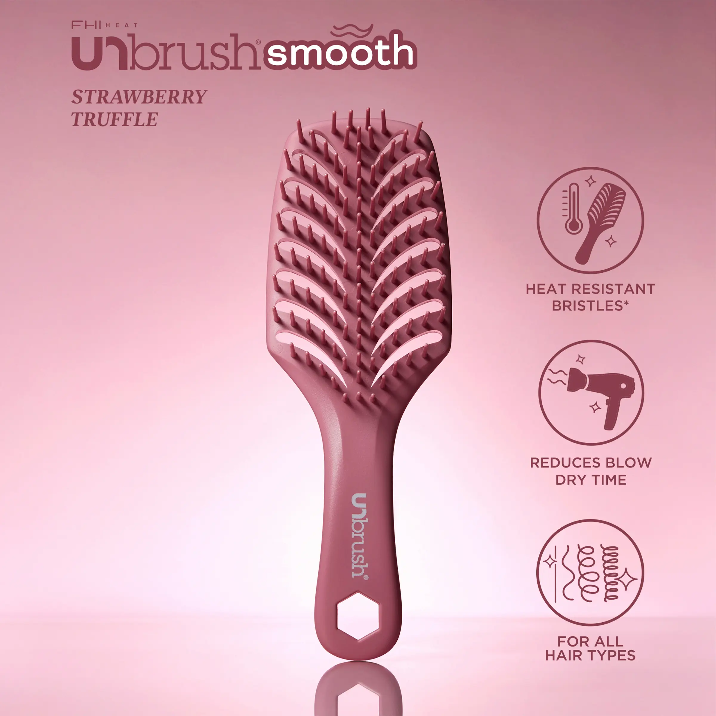UNbrush Smooth Hair Brush by FHI HEAT UNbrush Smooth Hair Brush by FHI HEAT