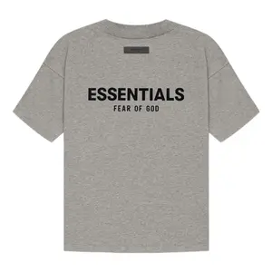 Fear of God Essentials SS22 Tee 'Dark Oatmeal' FOG-SS22-556