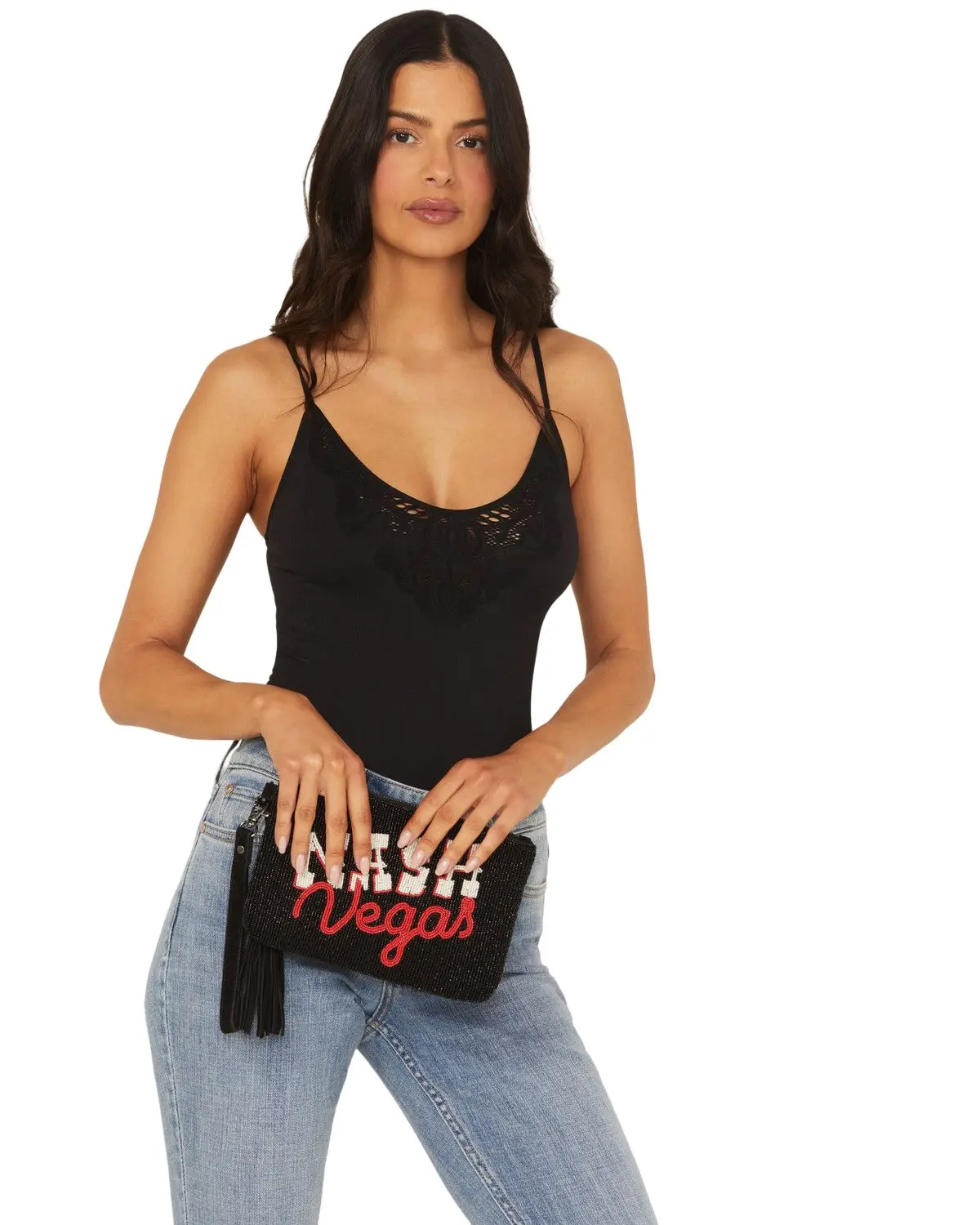 Idyllwind Women's Women'S Nash Vegas Seed Bead Wristlet - Iwasu25hb5-Blk