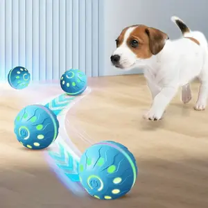 Rechargeable Interactive Training Ball, Pet Jump Ball, Durable Wear-Resistant Design, USB Charging Smart Companion, Suitable for Active Small Dogs