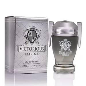 Urban Collection Victorious Extreme 3.4 Oz Eau de Parfum for Men Intense Woody Amber Scent with Spicy Citrus Notes Long Lasting Fragrance for Bold Men