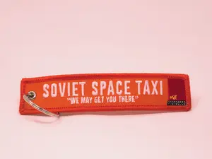 Soviet Space Taxi - we may get you there keychain