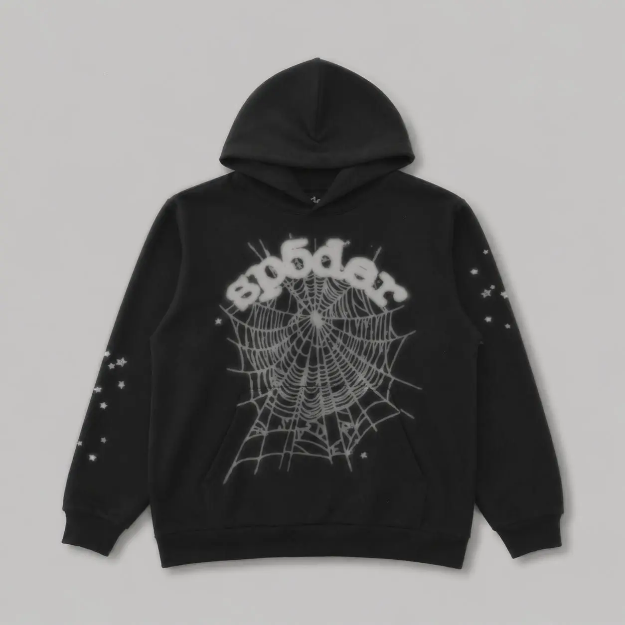 Sp5der Hoodie, Spiderweb Hoodie, Unisex Oversized Streetwear Pullover, Hip-Hop Graphic Top for Couples
