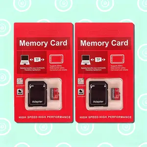 The memory card comes with an adapter, Micro SD card, and micro tf card. It is compatible with home projectors for video, smart bracelet data, and PC files, and supports storage for portable game consoles micro tf sd adapter personal computer storage card