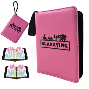Blink Kpop Idol Photocard Binder, 400 Sheets Large Capacity, Dustproof, Portable with Secure Strap, Ideal for Collectors